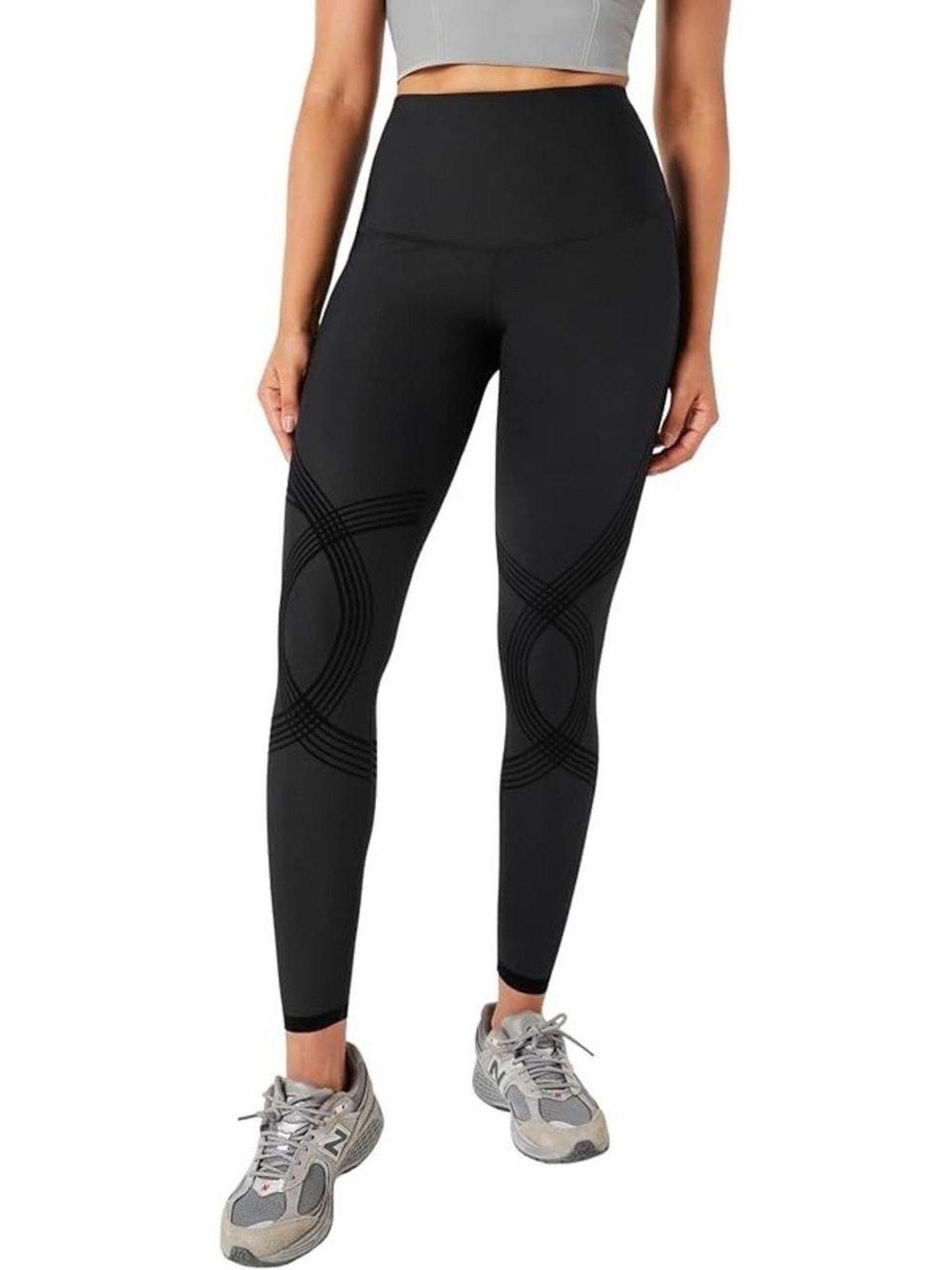 Fanka Body Sculpt Side Pocket Leggings Black Women’s 3XL